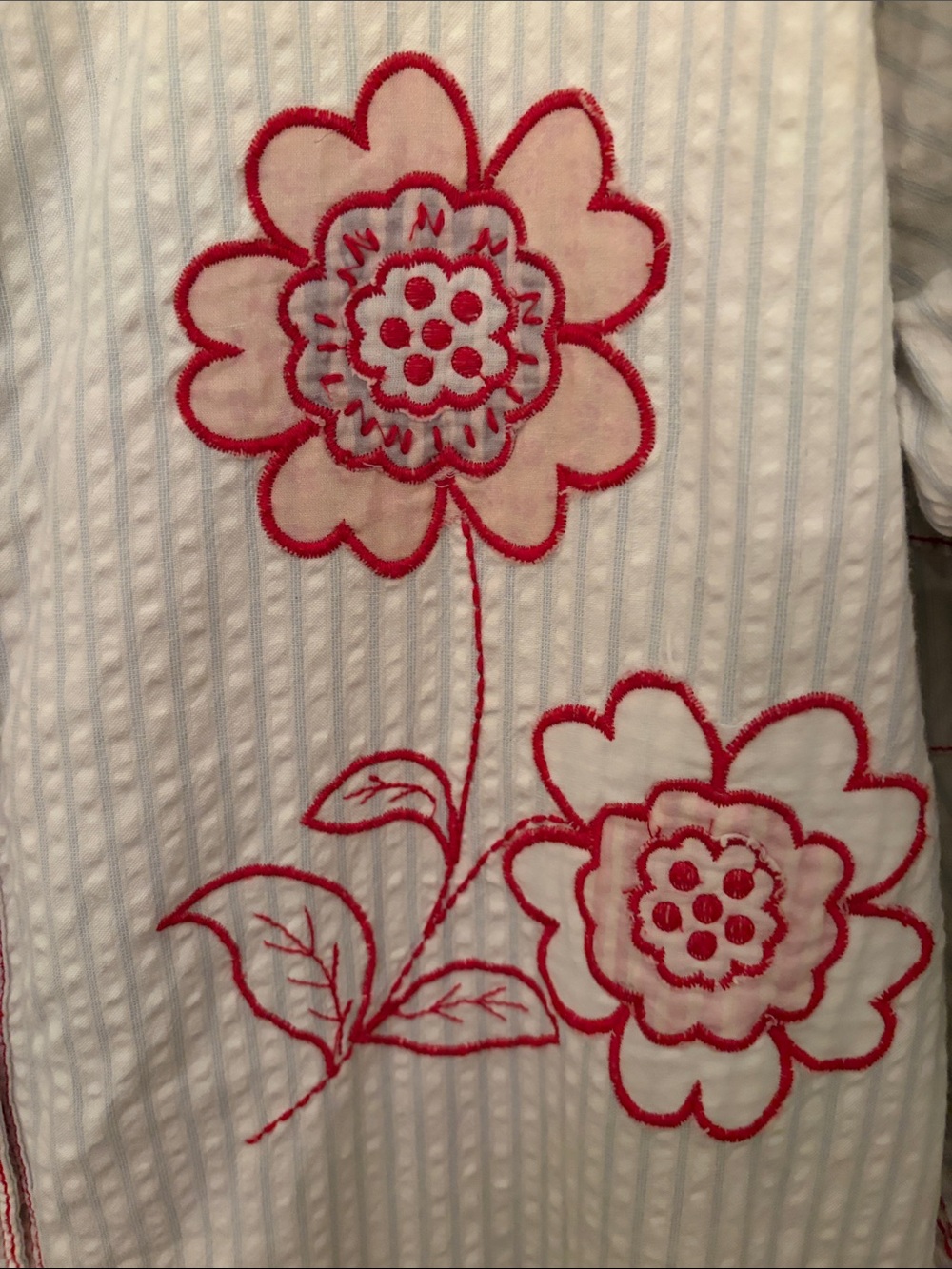 Free People Sagatuck midi White Dress with Red Floral Embroidery - Picture 7 of 10